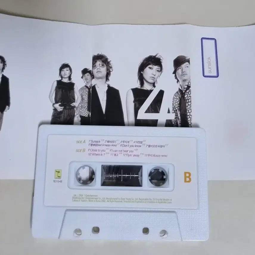 [BUNJANG] Rollercoaster 4th Album Cassette Tape / 롤러코스터 4집 (카세트테이프)