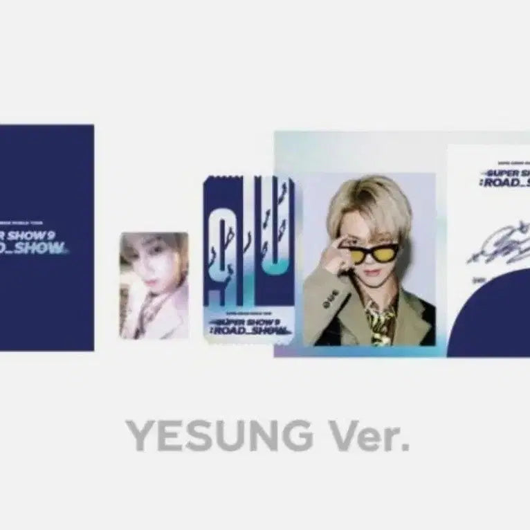 [BUNJANG] Super Junior Super Show 9 Yesung AR Ticket Set / 슈퍼주니어 예성 슈퍼쇼9 AR 티켓 세트