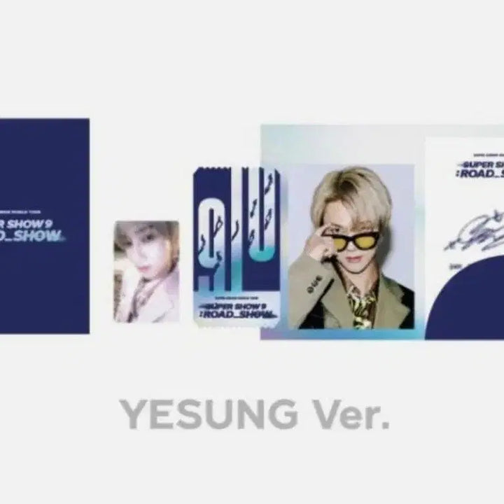 [BUNJANG] Super Junior Super Show 9 Yesung AR Ticket Set / 슈퍼주니어 예성 슈퍼쇼9 AR 티켓 세트