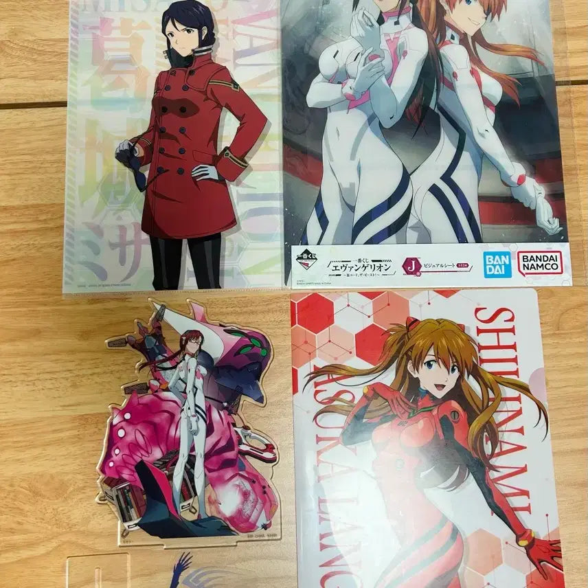 [BUNJANG] Evangelion Asuka Misato Mari Goods Bundle Set / 일괄) 에반게리온 아스카 미사토 마리 굿즈