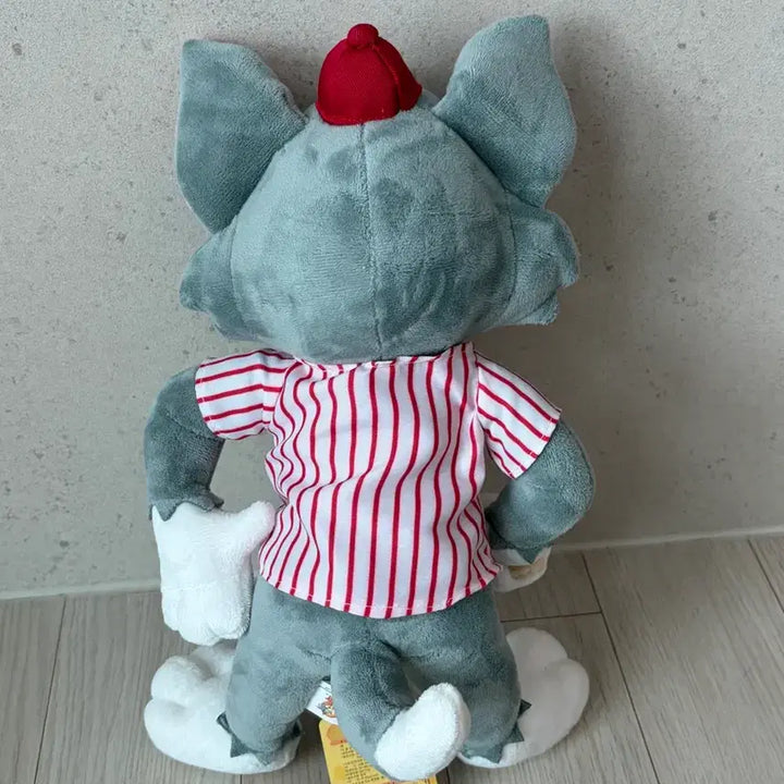 [BUNJANG] Tom and Jerry Tom Baseball Uniform Ver. Plush Toy / 톰과 제리 톰 인형 야구 유니폼 ver