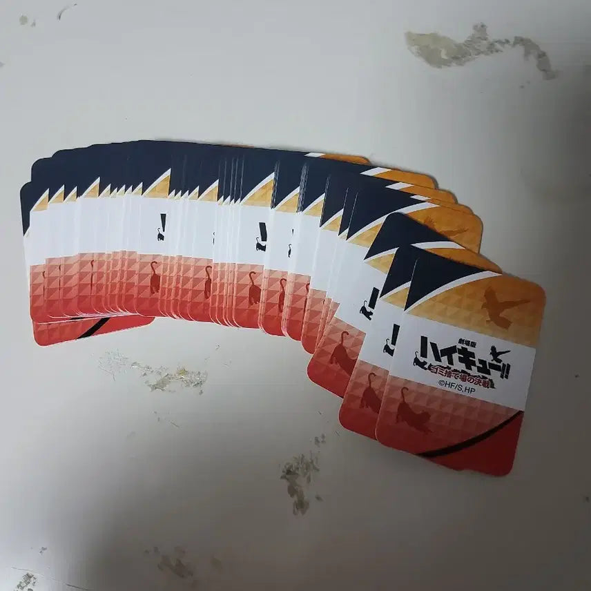 [BUNJANG] Haikyuu!! The Movie Mini Trump Cards / 하이큐 극장판 미니 트럼프 카드