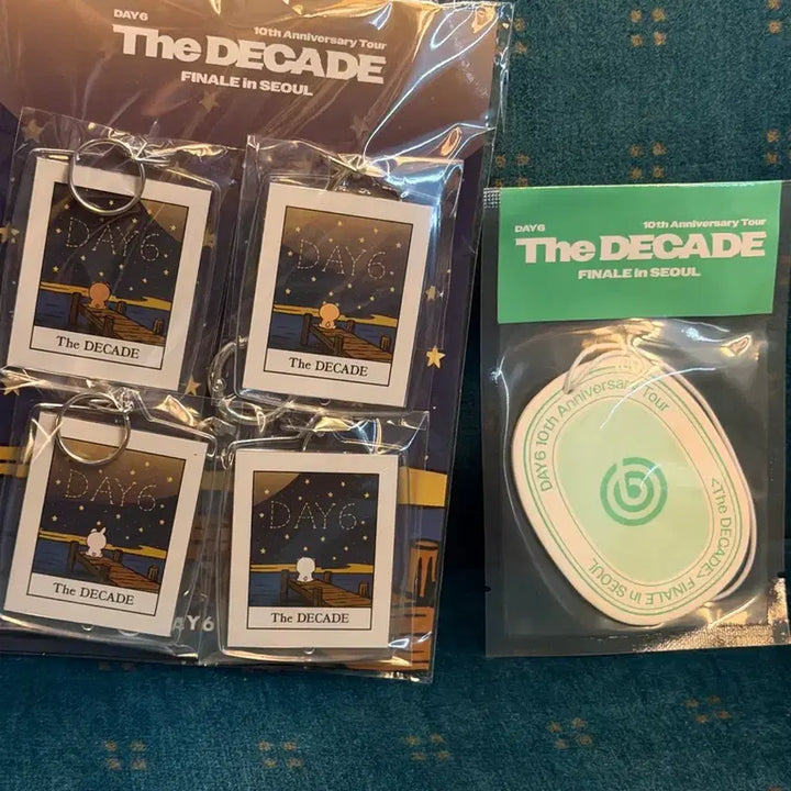 [BUNJANG] DAY6 Decades 10th Anniversary MyDay Fan Gift Keyring Bundle Set / 데이식스 데케이즈 10주년 마데존 마이데이 팬기프트