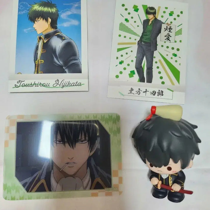 [BUNJANG] Gintama Hijikata Toshiro Figure &amp; Goods Set / 은혼 히지카타 피규어 굿즈 세트
