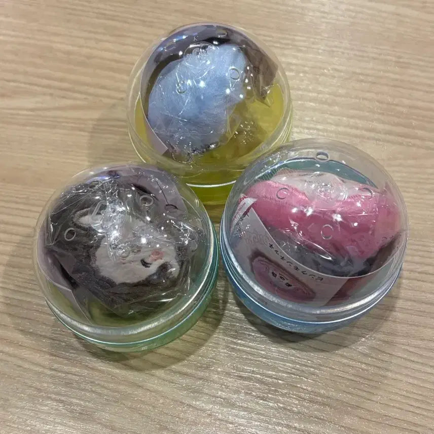 [BUNJANG] Monchhichi Plush Charm Keychain Gacha Set (3 Types) / 몬치치 봉제인형 참 키링 가챠 3종 일괄