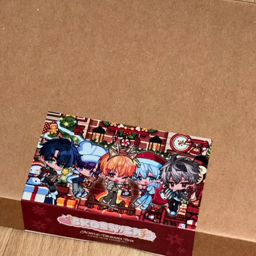 [BUNJANG] Scochism Winter Pop-up Box Acrylic Diorama Nino / Iro Bundle Set / 스코시즘 겨울 팝업 박스 아크릴 디오라마 니노 이로