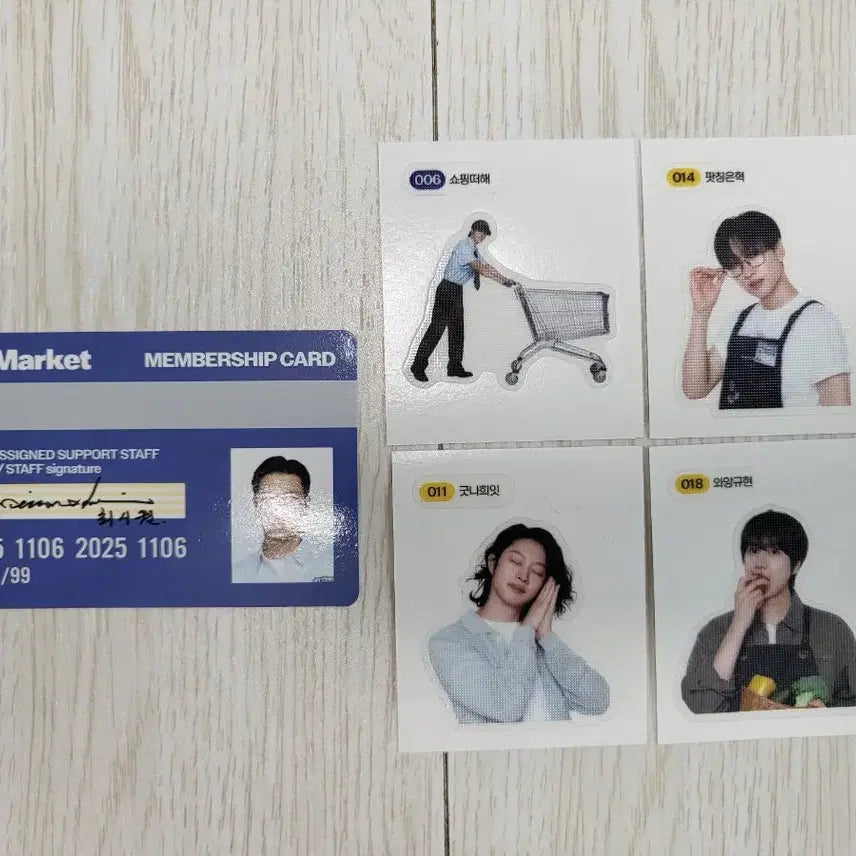 [BUNJANG] Super Junior SJ MARKET Yesung Coupon Set / 슈퍼주니어 팝업스토어 SJ MARKET 굿즈 - 예성 쿠폰 세트