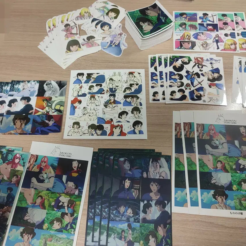 [BUNJANG] Studio Ghibli Princess Mononoke Goods Bundle Set / [일괄] 지브리 원령공주(모노노케히메) 굿즈 모음