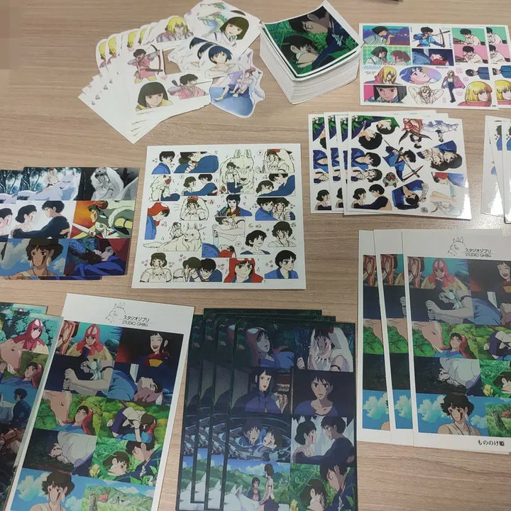[BUNJANG] Studio Ghibli Princess Mononoke Goods Bundle Set / [일괄] 지브리 원령공주(모노노케히메) 굿즈 모음