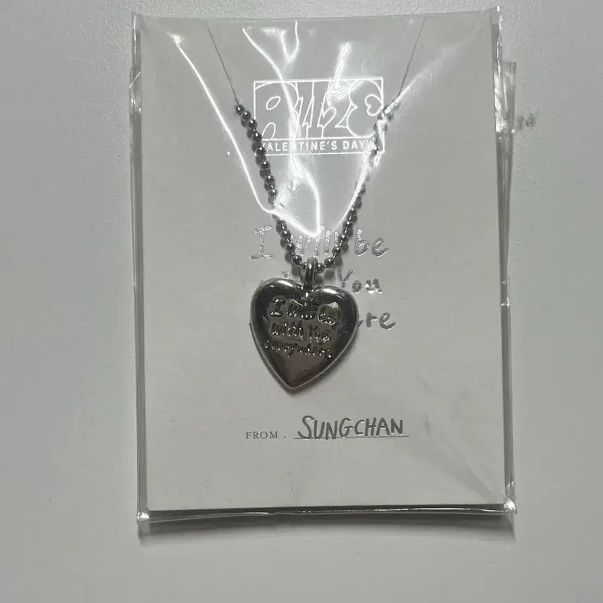 [BUNJANG] RIIZE Sungchan Valentine Necklace / 라이즈 성찬 발렌타인 목걸이