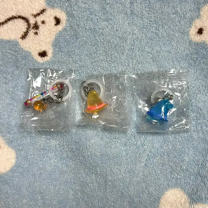 [BUNJANG] Ojamajo Doremi Majolica Majorca Hat &amp; Puwa Puwa Charms Set / 꼬마마법사 레미 메지루시 견습 3종 모음