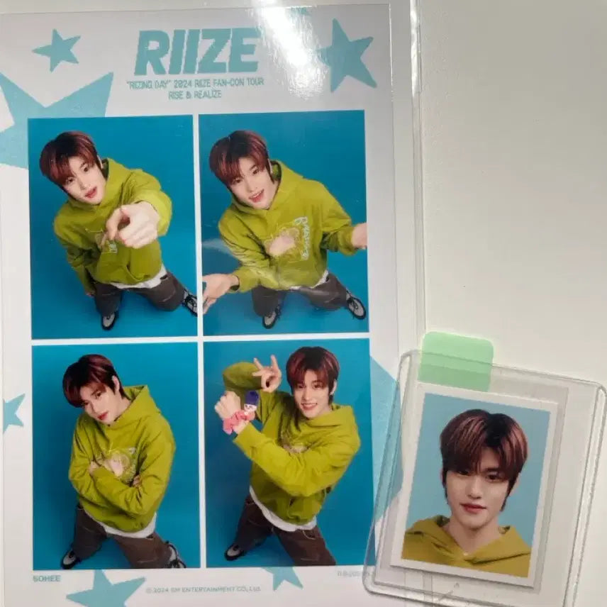 [BUNJANG] RIIZE Sohee 2024 Rising Day Fancon Tour 4-Cut Photo Set / 라이즈 소희 2024 라이징데이 팬콘투어 네컷사진+증사