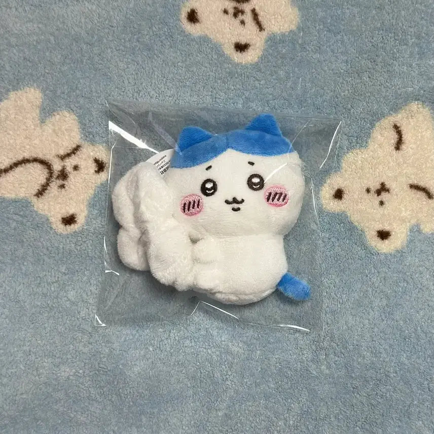 [BUNJANG] Chiikawa Hachiware Plush Scrunchie / 치이카와 하치와레 인형 슈슈