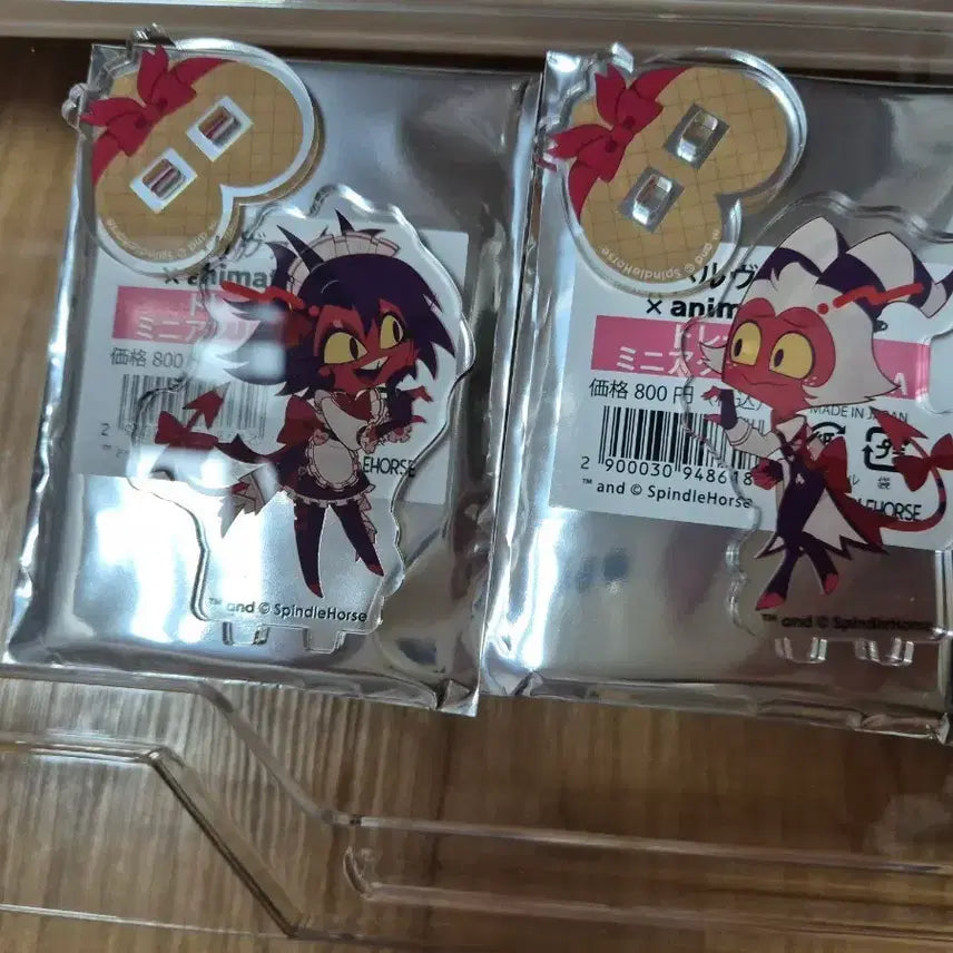 [BUNJANG] Helluva Boss Moxxie Millie Couple Acrylic Stand / 헬루바보스  목시 밀리 미니 아크릴 스탠드 애니메이트 카페