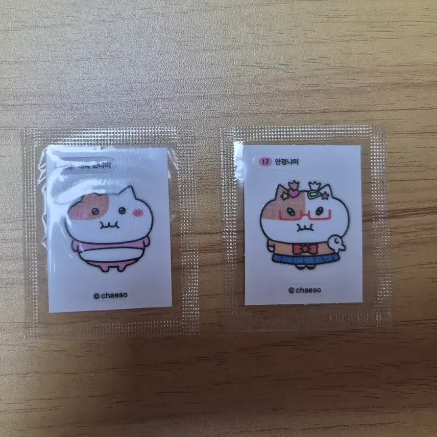 [BUNJANG] Jjonnyami Sticker Set / 쫀냐미띠부씰 내복쫀냐미 안경냐미