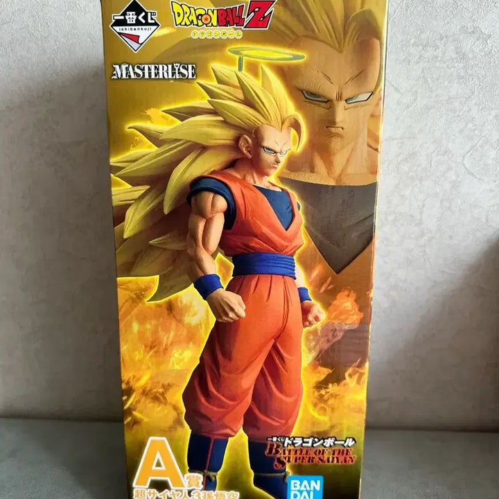 [BUNJANG] Dragon Ball Ichiban Shoji SSJ3 Goku Figure (Sealed) / (미개봉) 드래곤볼 제일복권 A 초사이언3 손오공