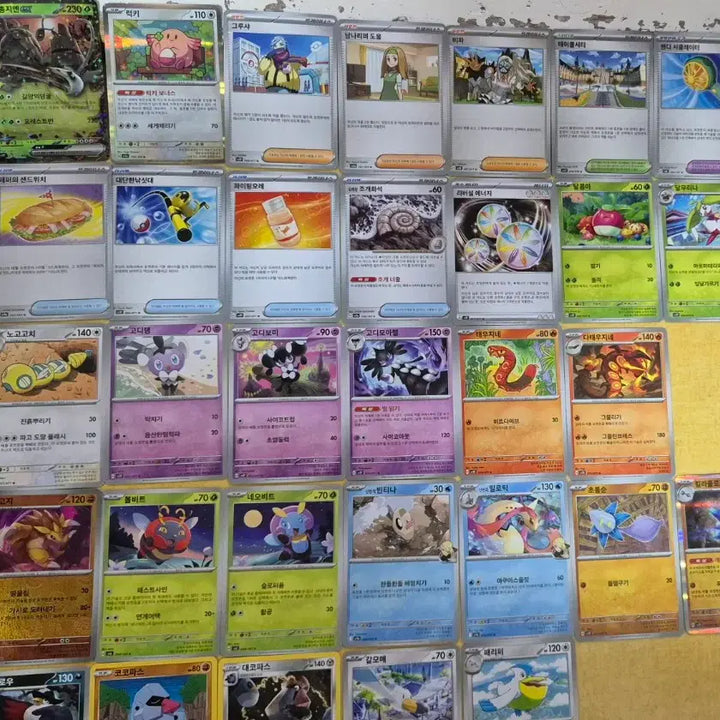 [BUNJANG] Pokemon Cards and Stickers Bundle Set / 포켓몬카드/띠부씰 판매
