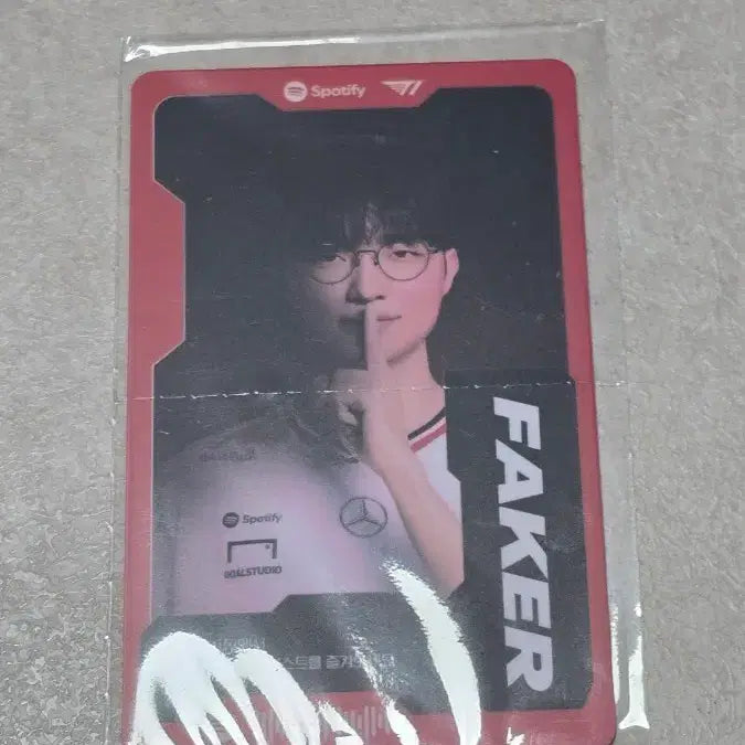 [BUNJANG] T1 Faker Spotify Photocard / 페이커 T1 스포티파이 포토카드