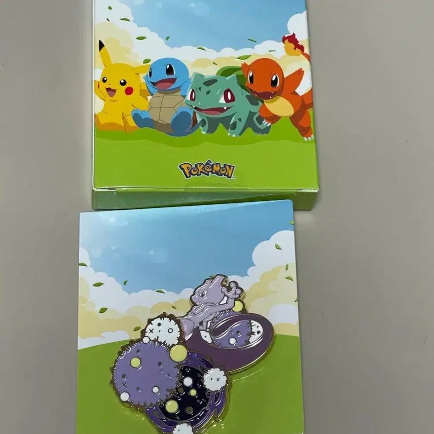 [BUNJANG] Pokemon Mewtwo Isaac Toast Badge / 포켓몬스터 이삭토스트 뱃지 뮤츠