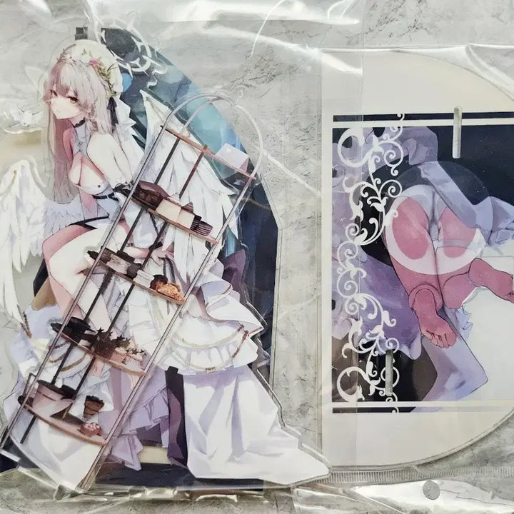 [BUNJANG] Blue Archive Nagisa, Mika Acrylic, Glitter, Diorama, Keyring Bundle Set / 블루아카이브 나기사, 미카 아크릴 및 글리터, 디오라마, 키링 등 일괄