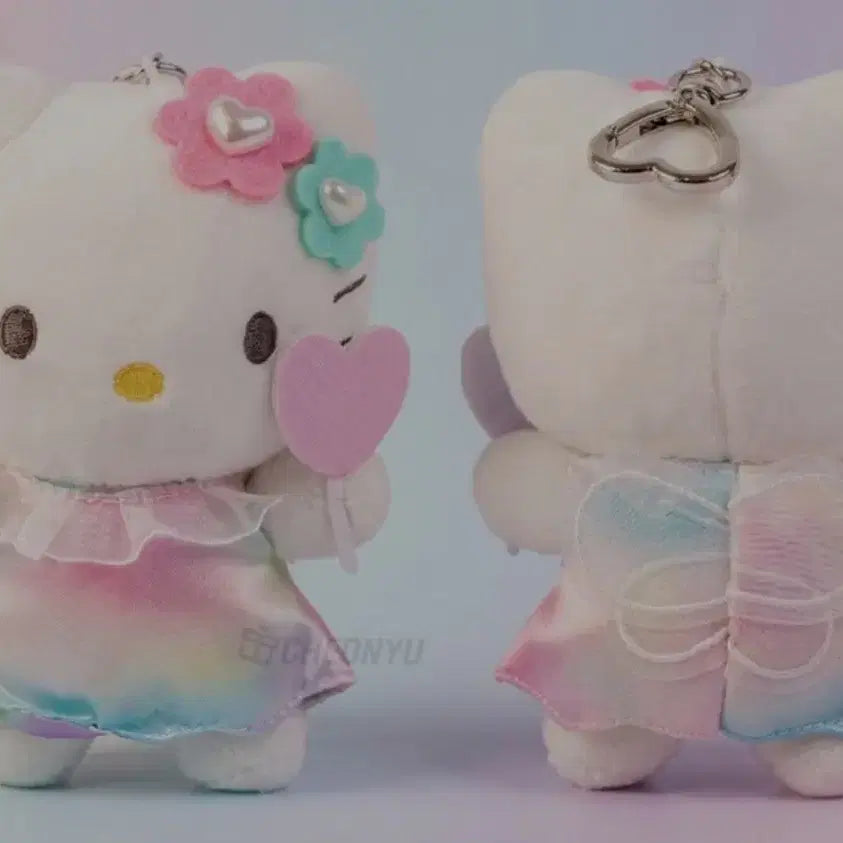 [BUNJANG] Sanrio Hello Kitty Fairy Plush Keychain / 산리오 헬로키티 요정 인형 키링