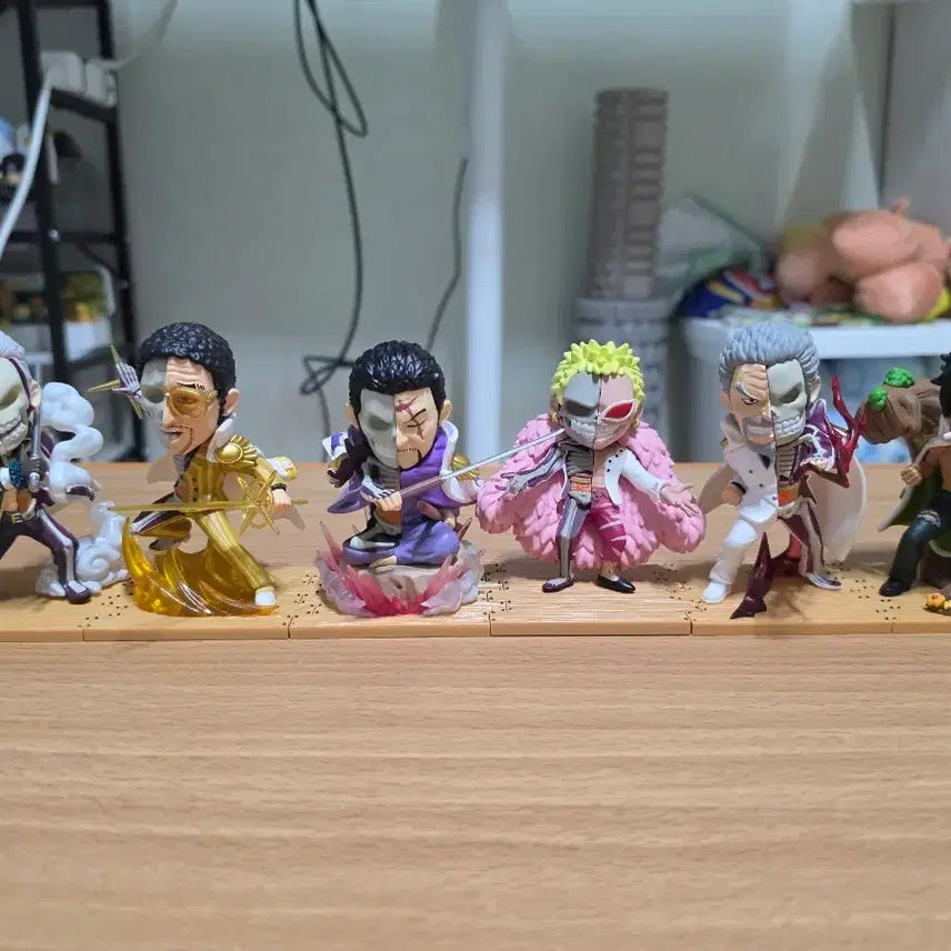 [BUNJANG] One Piece Mighty Jacks Figures Bundle Set (6 figures) / 원피스 마이티잭스 피규어 6개 일괄