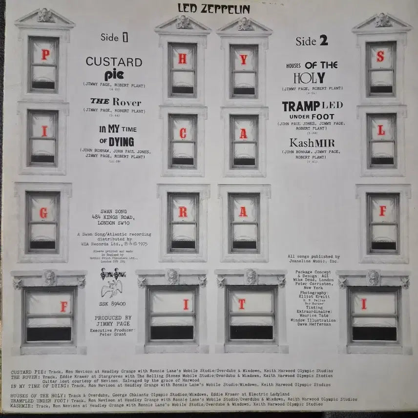 [BUNJANG] Led Zeppelin Physical Graffiti LP Vinyl Record (1975 UK Pressing) / 레드 제플린의 명반 Physical Graffiti LP-UK