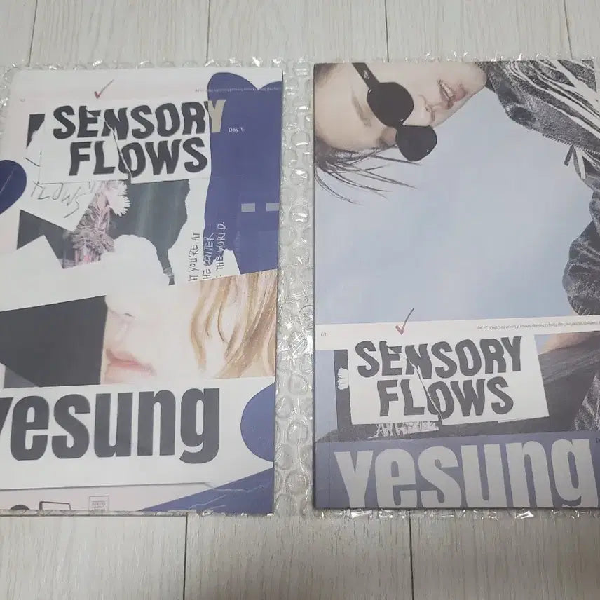[BUNJANG] Yesung 1st Album Sensory Flows with 2 Types of POB / 예성 정규 1집 2종 세트 - 특전 포카 &amp; 초도한정 포스터 포함