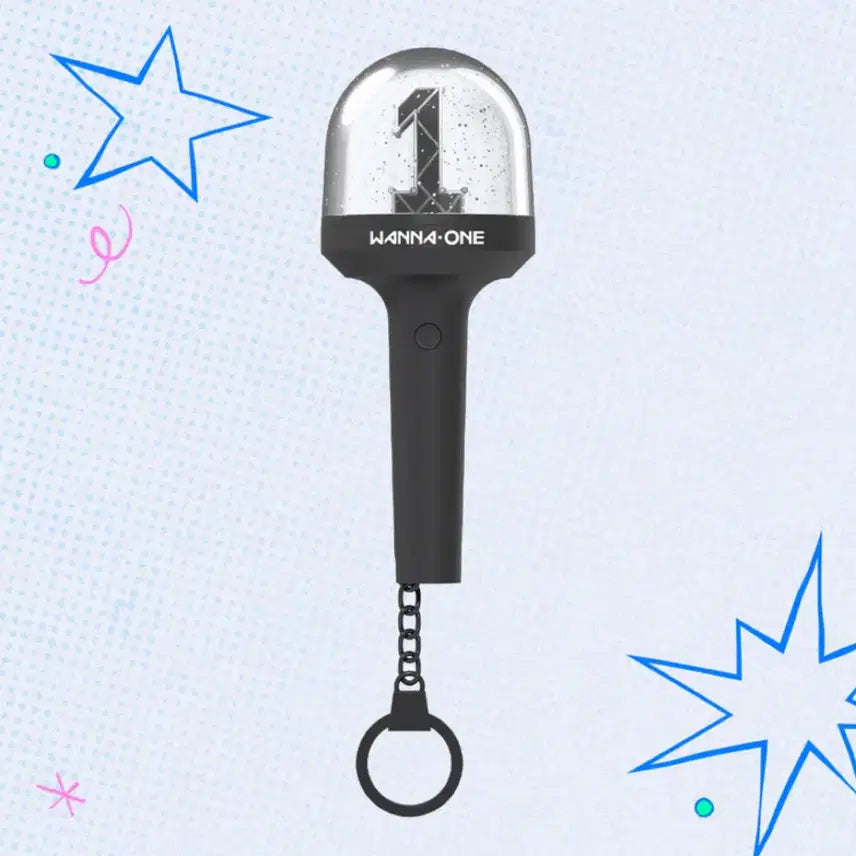 [BUNJANG] Wanna One Official Lightstick Neobong + Neobong Keyring / 워너원 공식 응원봉 너블봉 + 너블봉 키링