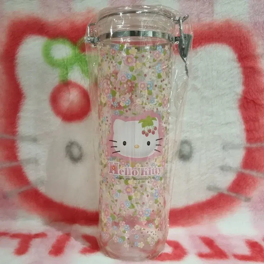 [BUNJANG] Vintage Strawberry Storage Box / 고전 키티 들딸기 보관함 수납함 케이스 빈티지