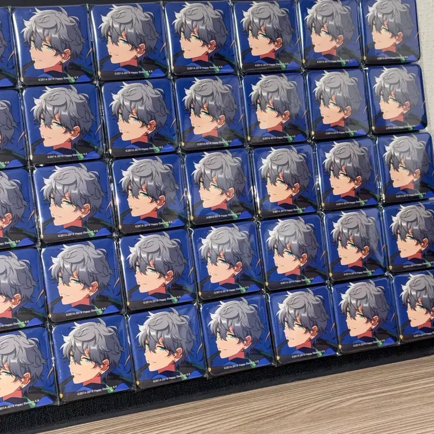 [BUNJANG] Ensemble Stars Izumi Sena Trip Square Can Badges (35 pcs) &amp; Jacamart A3 Ita Bag Bundle / 앙스타 세나 이즈미 트립 사각 캔뱃지 35개 이타백 자카마트 a3 드림라