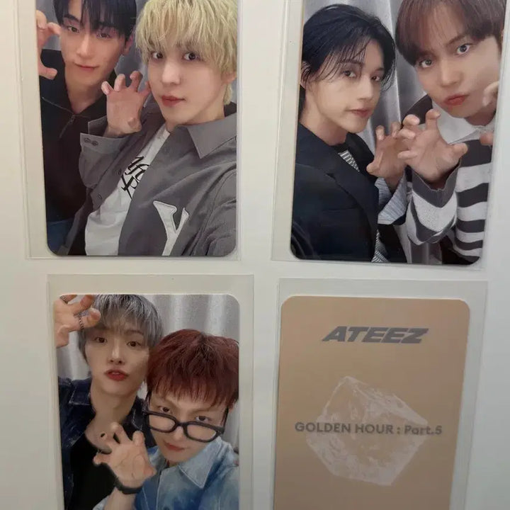 [BUNJANG] Ateez Makestar Unit Set Photocard / 에이티즈 메이크스타 유닛 세트