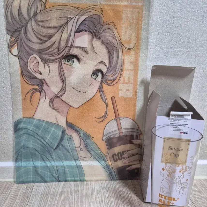 [BUNJANG] Lee Jik Log Esther Cup + Esther File Set / 이직로그 에스더 컵+에스더 파일 세트