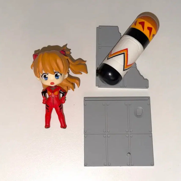 [BUNJANG] Re-Ment Evangelion Asuka Desktop Figure (Unsealed) / 에반게리온 리멘트 데스크탑 아스카
