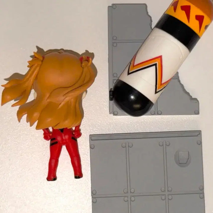 [BUNJANG] Re-Ment Evangelion Asuka Desktop Figure (Unsealed) / 에반게리온 리멘트 데스크탑 아스카