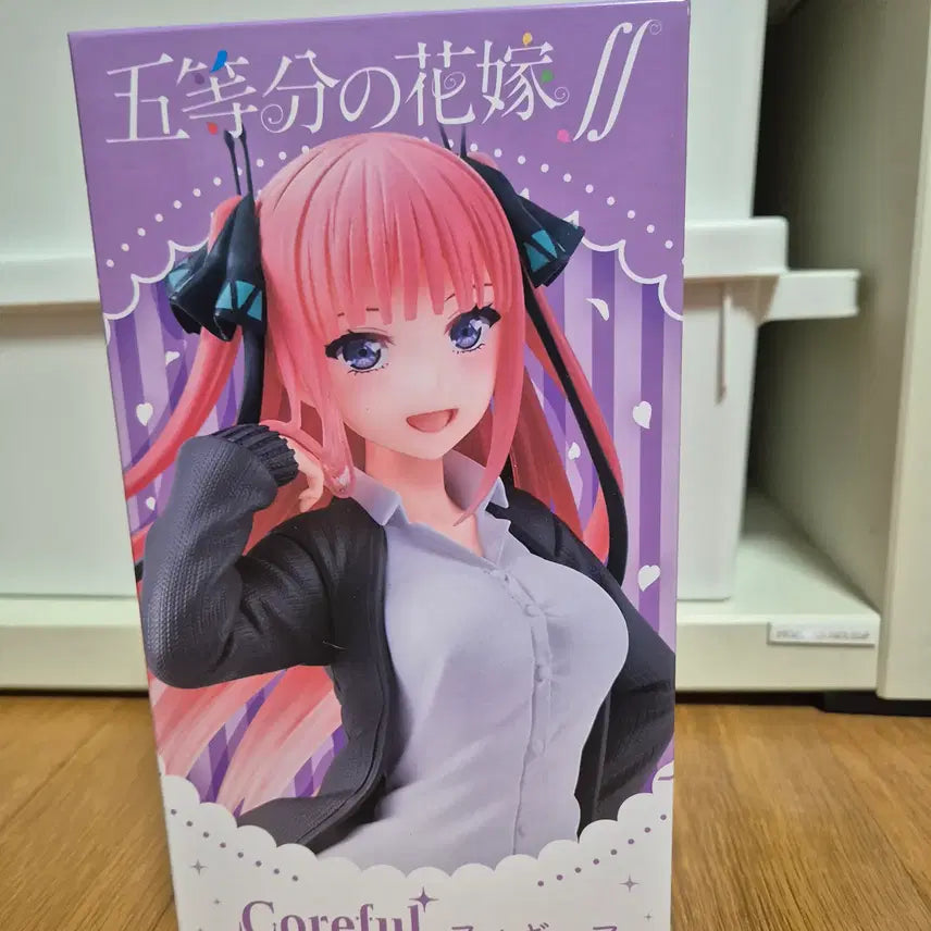 [BUNJANG] Taito The Quintessential Quintuplets Nakano Nino School Uniform Ver. Figure (Sealed) / [미개봉] 타이토 오등분의 신부 나카노 니노 교복 ver. 피규어