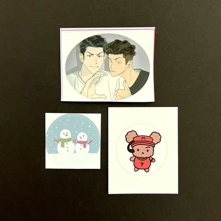 [BUNJANG] Slam Dunk Shohoku Taewon Taesup Sticker Bundle / 슬램덩크 슬덩 북산 대만 태섭 대태 농짱이님 UNTA님 스티커 굿즈