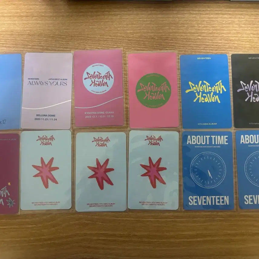 [BUNJANG] Seventeen Seventeenth Heaven Bundle Set Photocard / 세븐틴 seventeen seventeenth heaven 일괄 판매