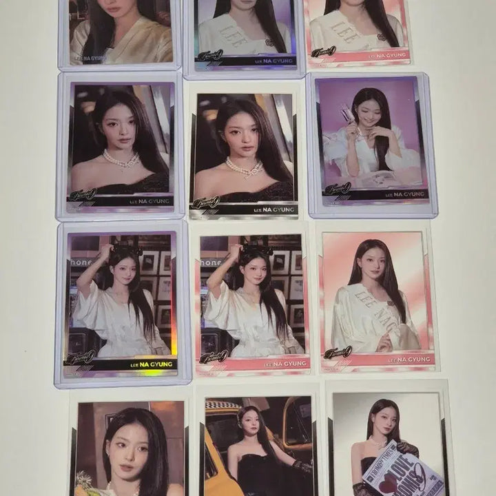 [BUNJANG] fromis_9 Lee Nagyung Teraca Bundle Set 12 Photocards (Includes Selfie Card) / 프로미스나인 테레카 이나경 카드 12장 일괄 판매(셀피카드 포함)