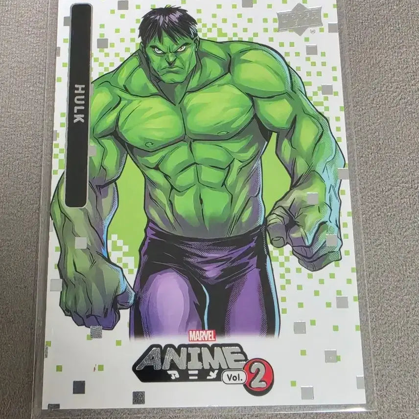 [BUNJANG] Marvel Anime Card Hulk / 마블 애니메 카드 헐크