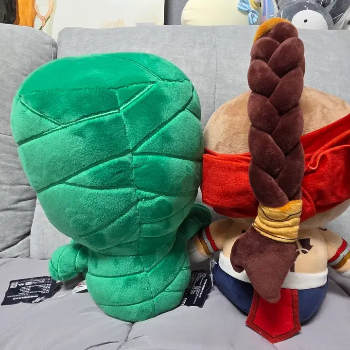 [BUNJANG] League of Legends Amumu &amp; Lee Sin 30cm Plush Toy Set / 리그오브레전드 아무무 및 리신 인형(30cm)