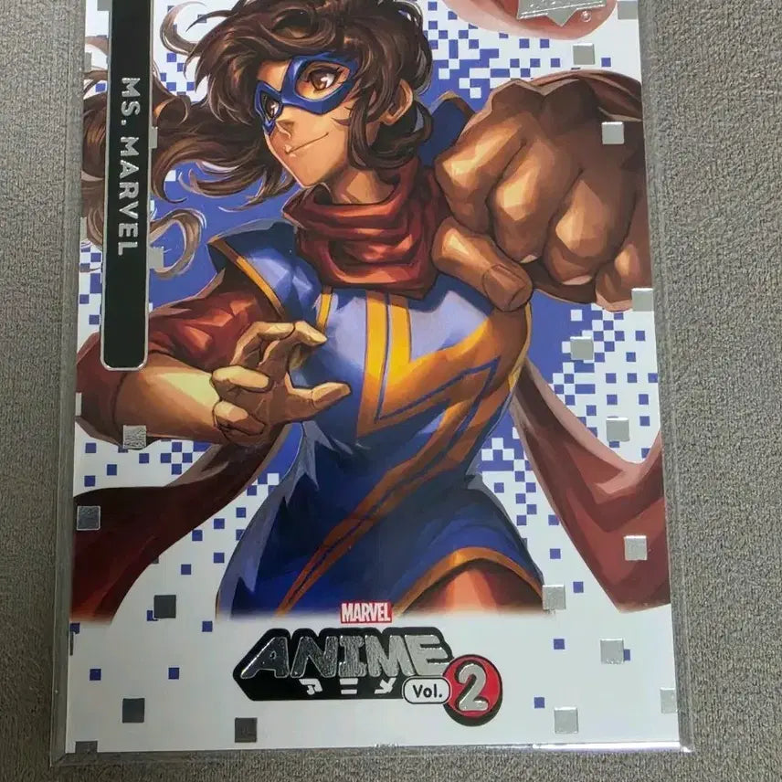 [BUNJANG] Marvel Anime Vol. 2 Ms. Marvel Card / 마블 애니메 vol.2 미즈 마블 카드