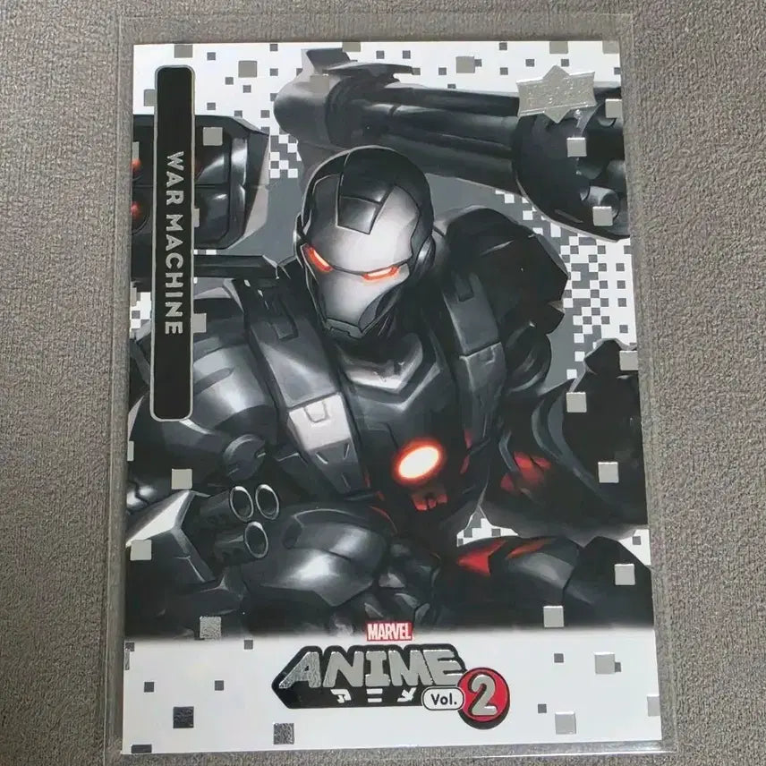 [BUNJANG] Marvel Anime Vol. 2 War Machine Card / 마블 애니메 Vol.2 워머신 카드