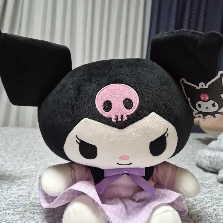 [BUNJANG] Kuromi &amp; My Melody Doll Set / 쿠로미 마이멜로디 인형 세트