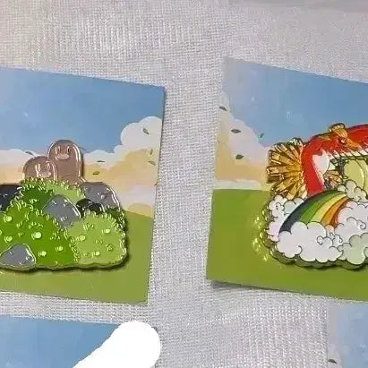 [BUNJANG] Pokemon x Isaac Toast Collaboration Pin Badges Set / 포켓몬스터 이삭토스트 콜라보 핀뱃지 일괄 판매 합니다.