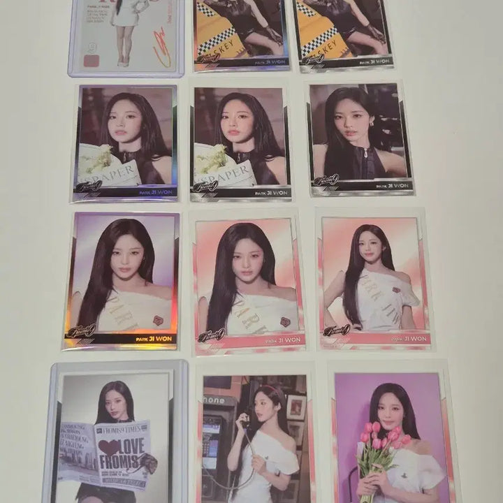 [BUNJANG] fromis_9 Park Ji-Heon Teraka Limited Edition Card Bundle Set (12 pcs) / 프로미스나인 테레카 박지헌 카드 12장 일괄 판매
