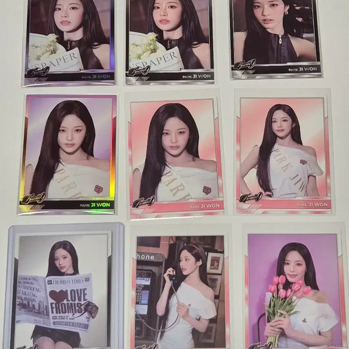 [BUNJANG] fromis_9 Park Ji-Heon Teraka Limited Edition Card Bundle Set (12 pcs) / 프로미스나인 테레카 박지헌 카드 12장 일괄 판매
