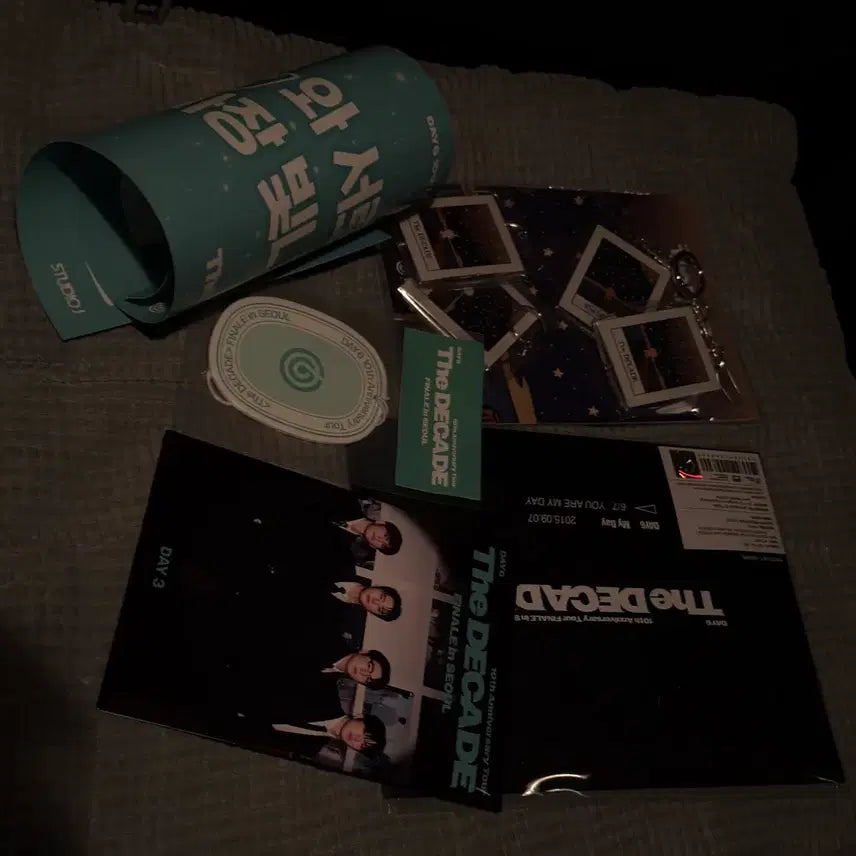 [BUNJANG] Day6 Encore Concert Last Day Photocard + Slogan + Fanclub Gift / (택포) 데이식스 원필 포토세트 +앙콘 막콘 포카 + 팬클럽기프트