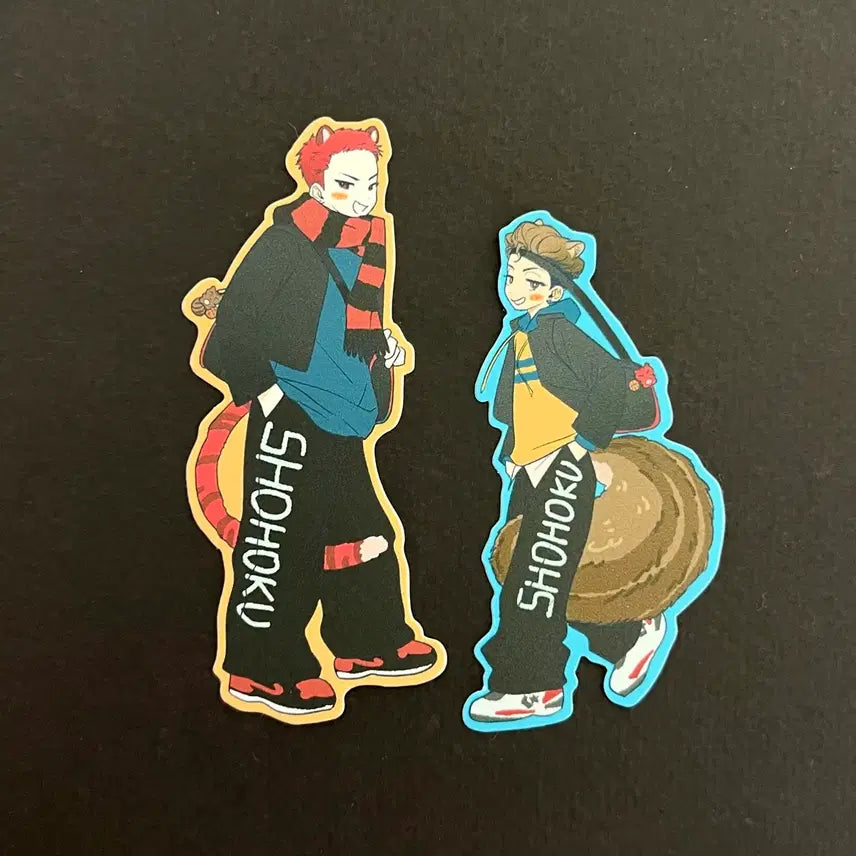 [BUNJANG] Slam Dunk Kang Baek-ho &amp; Song Tae-seop Sticker Set / 슬램덩크 슬덩 땅콩님 동길님 하나료 백호 태섭 태섭른 스티커 굿즈