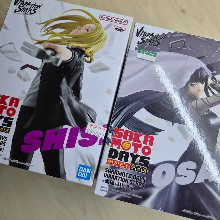 [BUNJANG] Sakamoto Days Osaragi Shishiba Bundle Set Figure / (일괄)사카모토데이즈 바이브레이션 피규어 오사라기 시시바